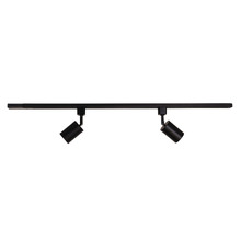 Parker Steel 2 Bulb Track Light
