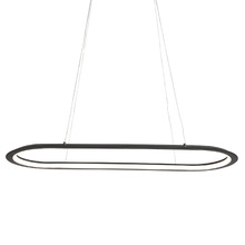 Belmonte Aluminium Oval LED Pendant Light