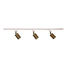 Parker Steel 3 Bulb Track Light