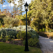 Milton Aluminium Exterior Lamp Post
