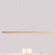 Harlan Ash wood LED Linear Pendant Light