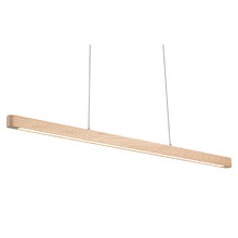 Urban Ash wood LED Linear Pendant Light