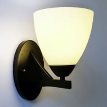 Orford Opal Glass Wall Light