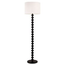 Easton Rubberwood Floor Lamp
