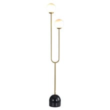 Hayward Opal Glass 2-Light Floor Lamp