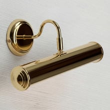 Rocca Steel Gooseneck Picture Wall Light