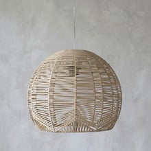 Robbins Rattan Cane Pendant Light