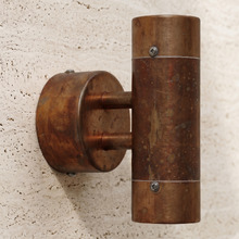 Sora Copper and Brass Up/Down Outdoor Wall Light