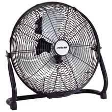 40cm Black Heller High Velocity Fan