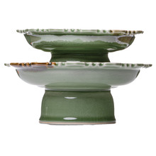 2 Piece Patton Ceramic Cake Stand Set (Set of 2)