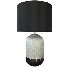 Vivi Ceramic & Linen Table Lamp