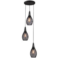 Ghent Teardrop Metal 3 Light Pendant