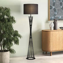 Bobia Metal & Cotton Floor Lamp