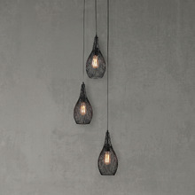 Ghent Teardrop Metal 3 Light Pendant