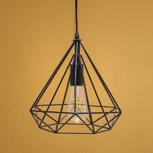 Black Dymens Metal Pendant Light