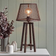 Lyon Metal Mesh Table Lamp