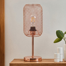 Eddie Metal Mesh Table Lamp