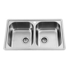 Prestige 790mm Double  Stainless Steel Kitchen Sink