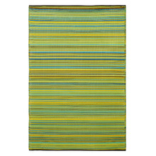 Cancun Lemon and Apple Green Outdoor Rug