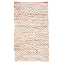 Ibis White Cotton And Jute Rug