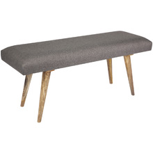 Grey Celeste Mango Wood Bench