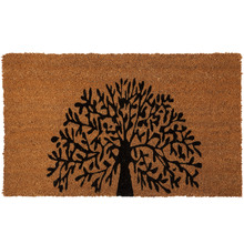Brown Tree of Life Coir Doormat