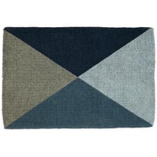 Blue Flag Coir Doormat