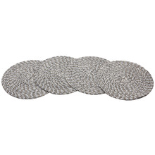 Willie Hand Made Jute Round Placemats (Set of 4)