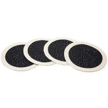 Rosella Hand Made Jute Round Placemats (Set of 4)