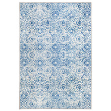 Blue Mosaic Oriental Rug