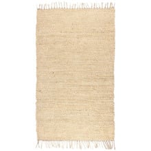 Natural Chandan Hand-Woven Jute Rug