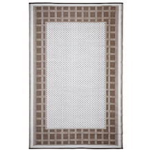 Chestnut & Walnut Brown Europa Power-Loomed Indoor & Outdoor Rug
