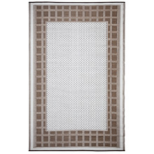 Chestnut & Walnut Brown Europa Power-Loomed Indoor & Outdoor Rug
