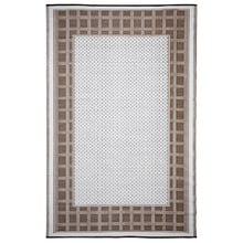 Chestnut & Walnut Brown Europa Power-Loomed Indoor & Outdoor Rug