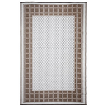 Chestnut & Walnut Brown Europa Power-Loomed Indoor & Outdoor Rug