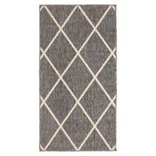 Grey Tucson Power-Loomed Indoor & Outdoor Rug