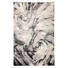 Black Tahiti Rhoxane Power-Loomed Rug