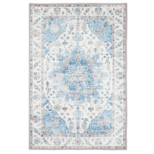 Blue Conrad Power-Loomed Rug