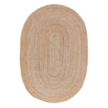 Natural Phoenix Jute Oval Rug