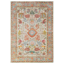 Autumn Multi-Colour Dalisay Floral Machine Washable Rug