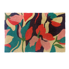Marwa Flowers Coir Doormat