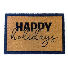 Ahlam Happy Holidays Coir Doormat