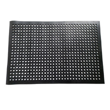 Black Zaki Rubber Doormat