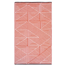 Burnt Orange Sabrine Outdoor Rug