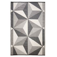 Glacier Grey Isamail Outdoor Rug