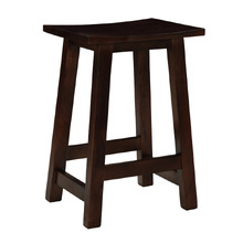 66cm Madina Acacia Wood Outdoor Bar Stool