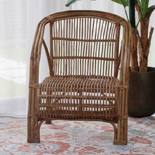 Lowell Rattan Cane Armchair