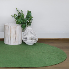Sage Albany Hand-Woven Indoor/Outdoor Oval Rug