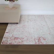 Pale Rose Blush Huxley Rug