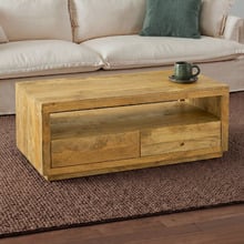 Nyra Rectangular Mango Wood Coffee Table
